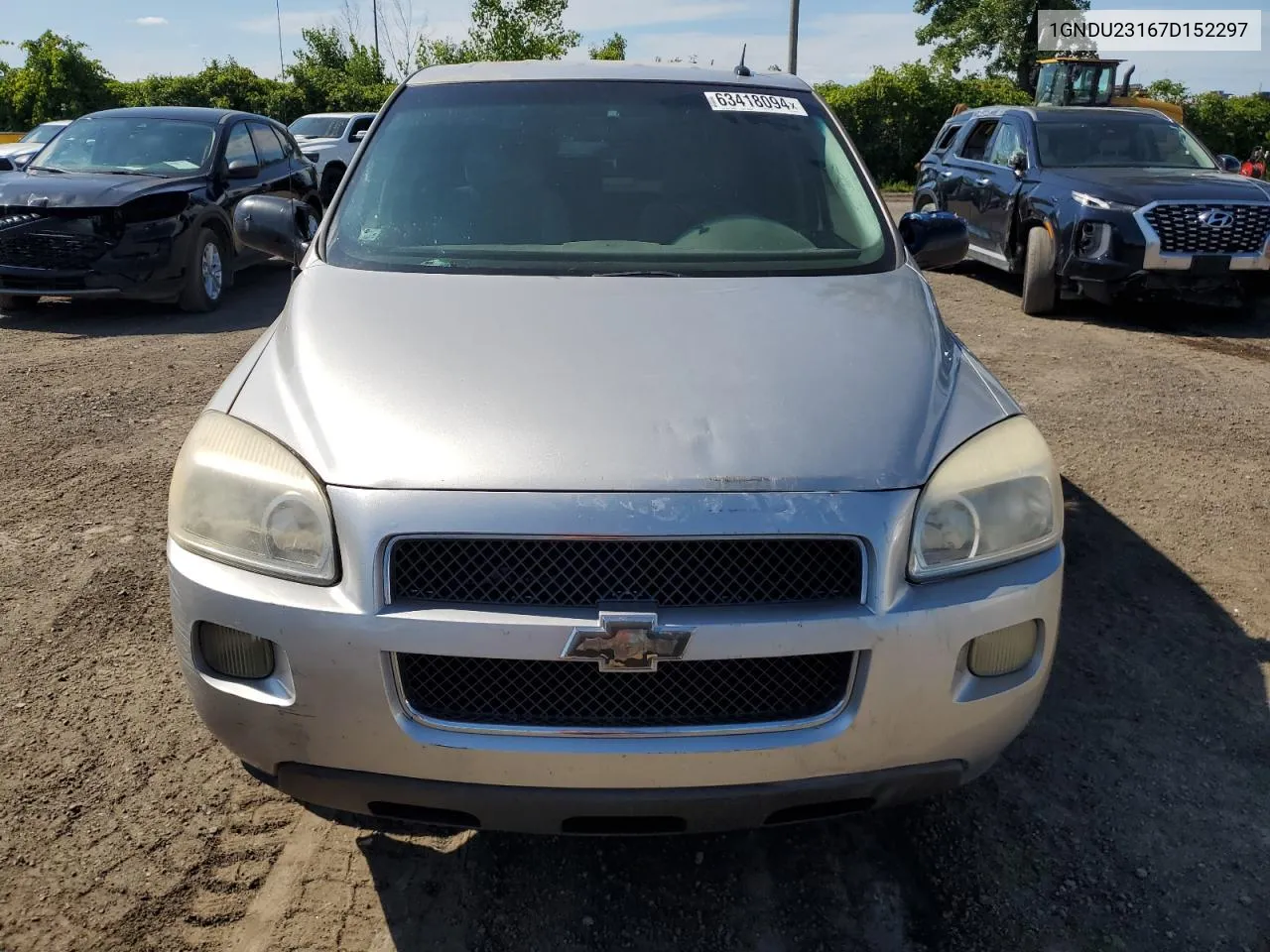 2007 Chevrolet Uplander Ls VIN: 1GNDU23167D152297 Lot: 63418094