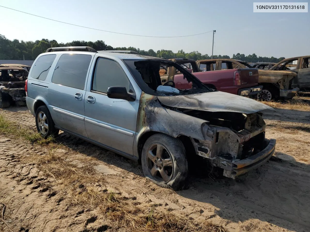 1GNDV33117D131618 2007 Chevrolet Uplander Lt