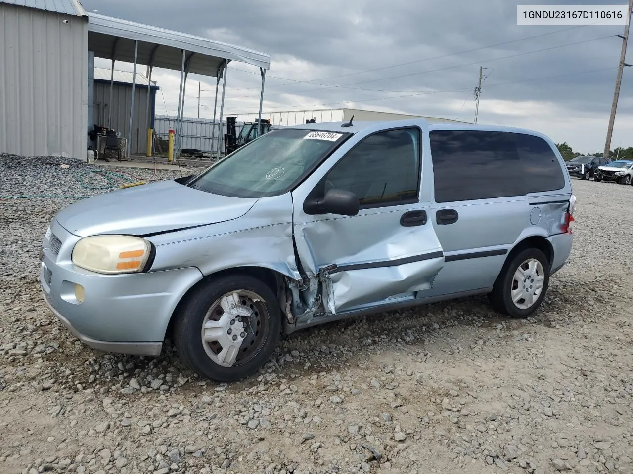 1GNDU23167D110616 2007 Chevrolet Uplander Ls