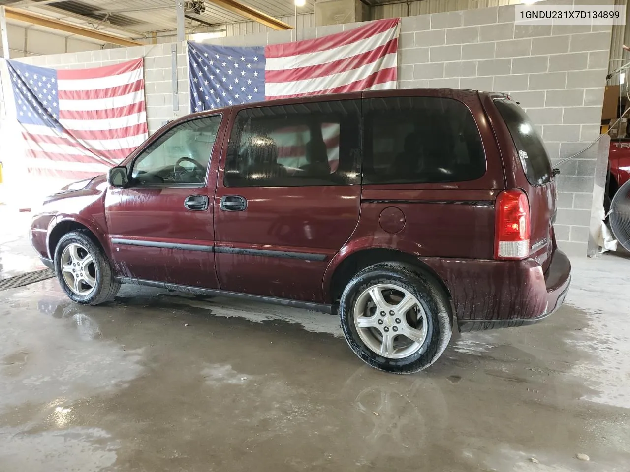 2007 Chevrolet Uplander Ls VIN: 1GNDU231X7D134899 Lot: 70878904