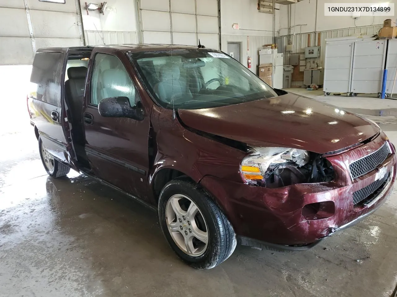 2007 Chevrolet Uplander Ls VIN: 1GNDU231X7D134899 Lot: 70878904