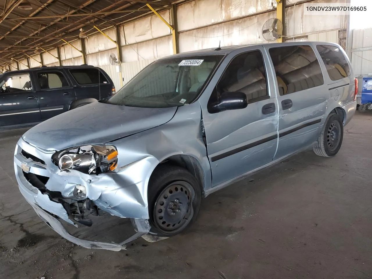 2007 Chevrolet Uplander Ls VIN: 1GNDV23W97D169605 Lot: 72250064