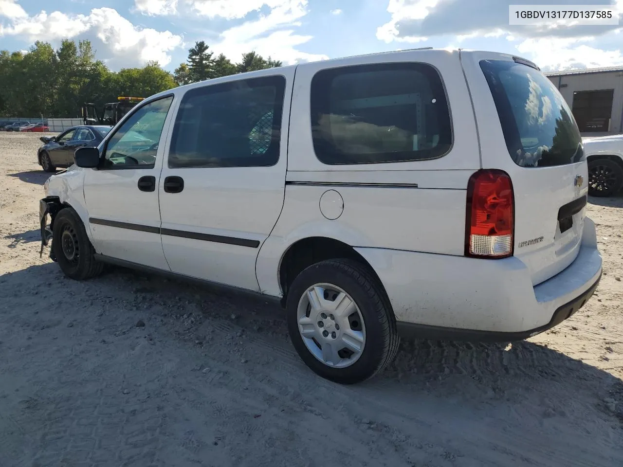 1GBDV13177D137585 2007 Chevrolet Uplander Incomplete