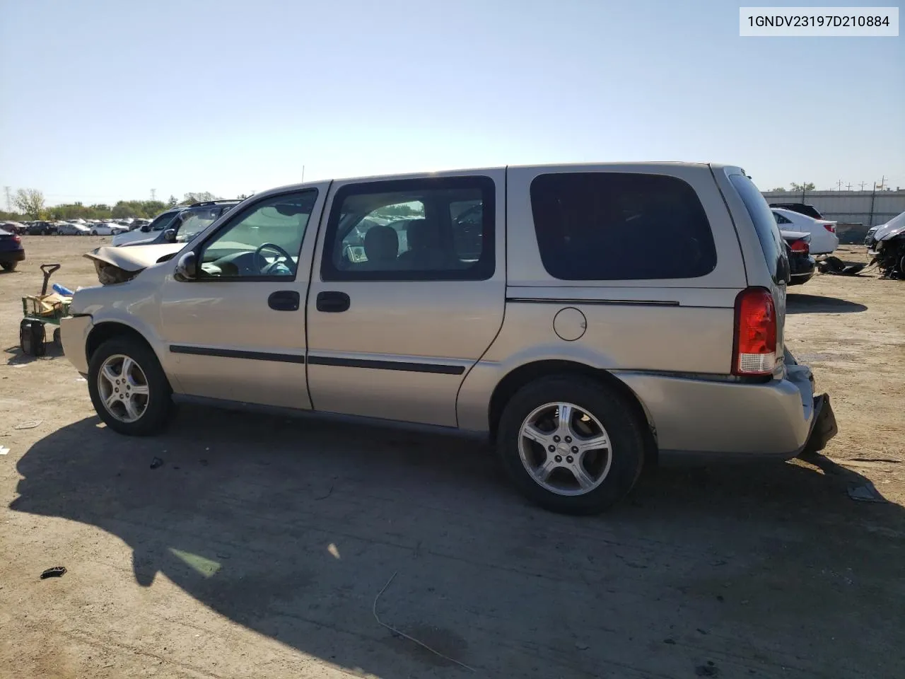 2007 Chevrolet Uplander Ls VIN: 1GNDV23197D210884 Lot: 74208574