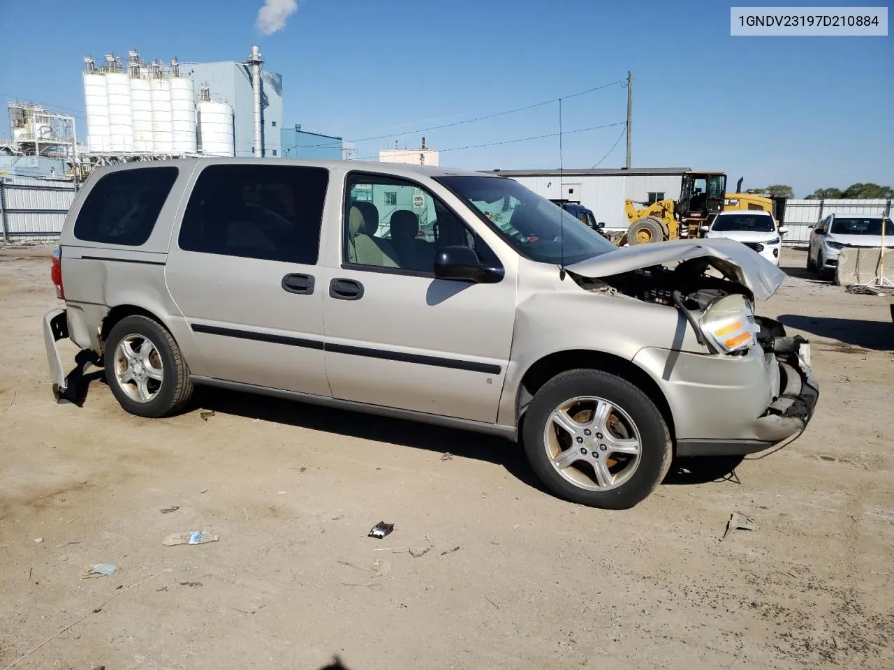 2007 Chevrolet Uplander Ls VIN: 1GNDV23197D210884 Lot: 74208574