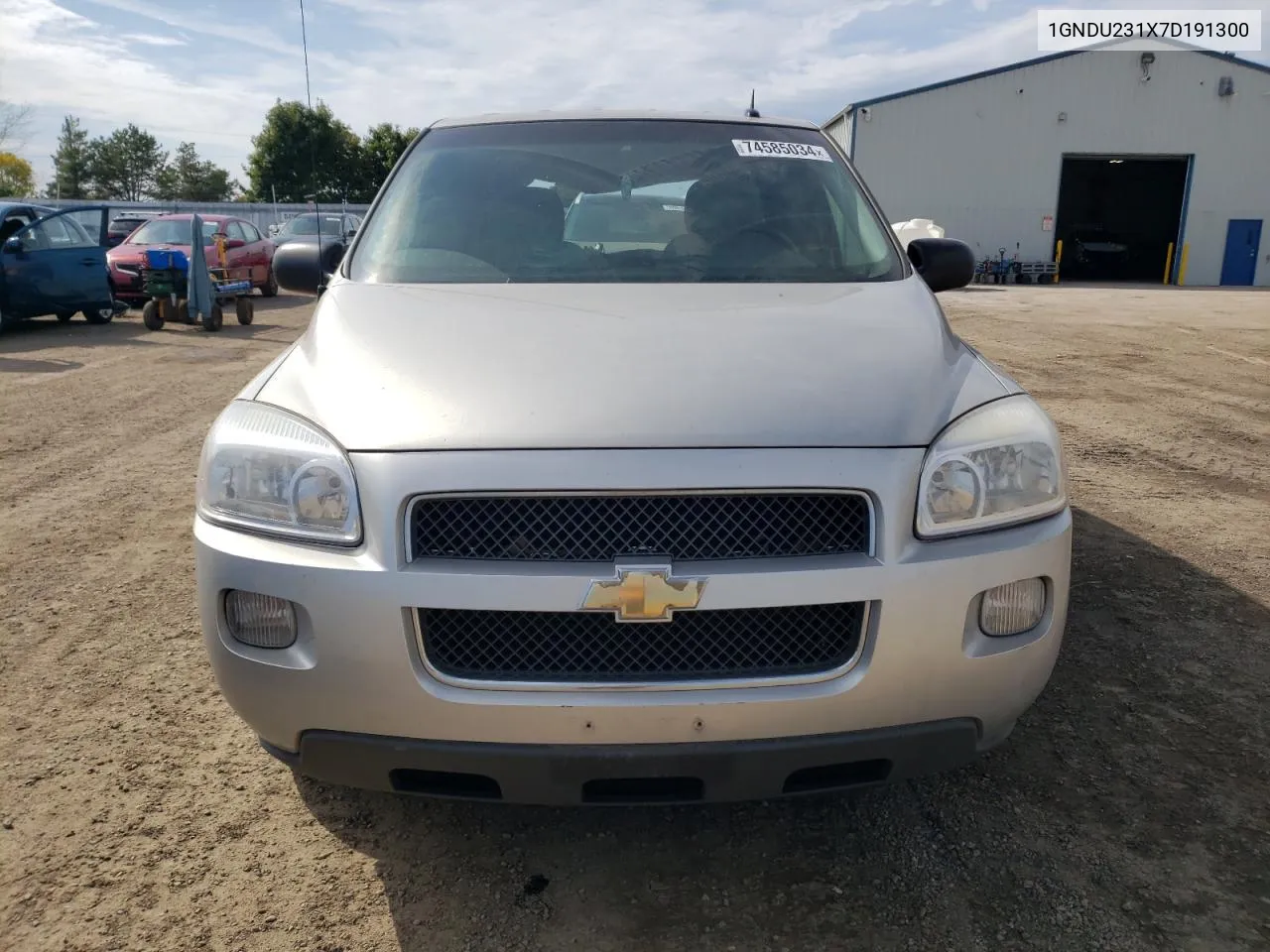 2007 Chevrolet Uplander Ls VIN: 1GNDU231X7D191300 Lot: 74585034