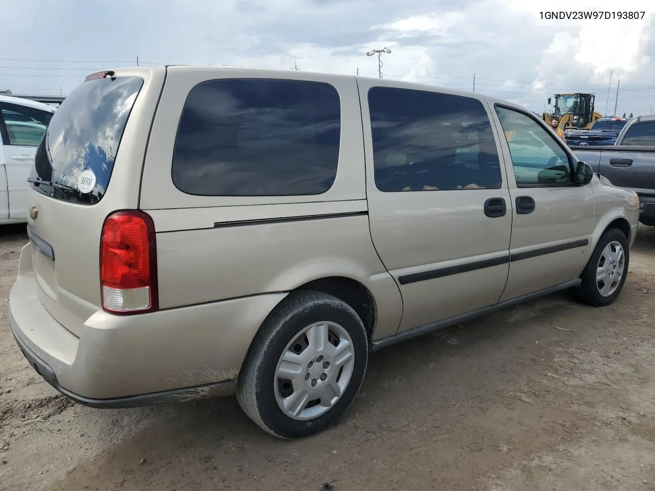 2007 Chevrolet Uplander Ls VIN: 1GNDV23W97D193807 Lot: 74736844