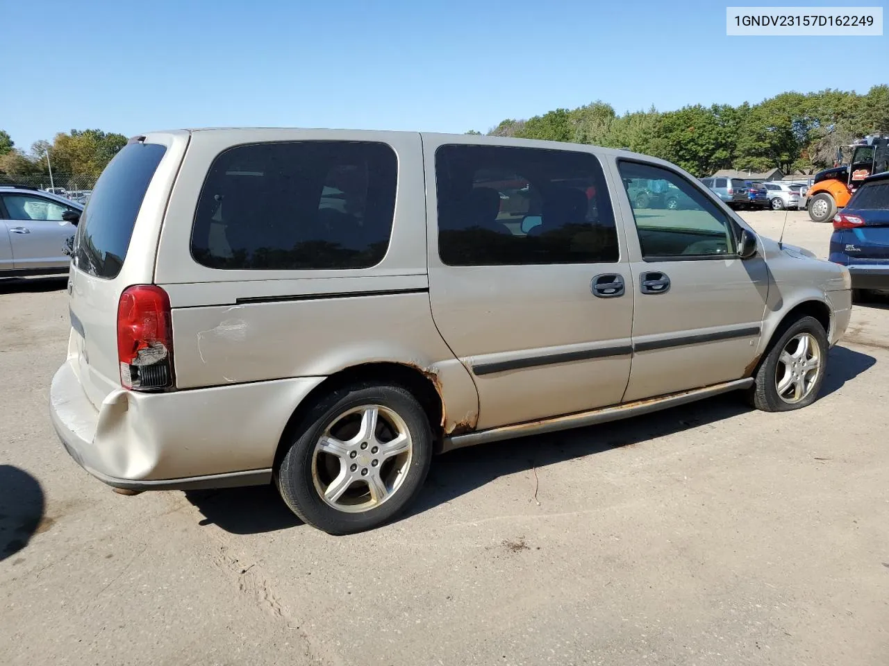 2007 Chevrolet Uplander Ls VIN: 1GNDV23157D162249 Lot: 75547054