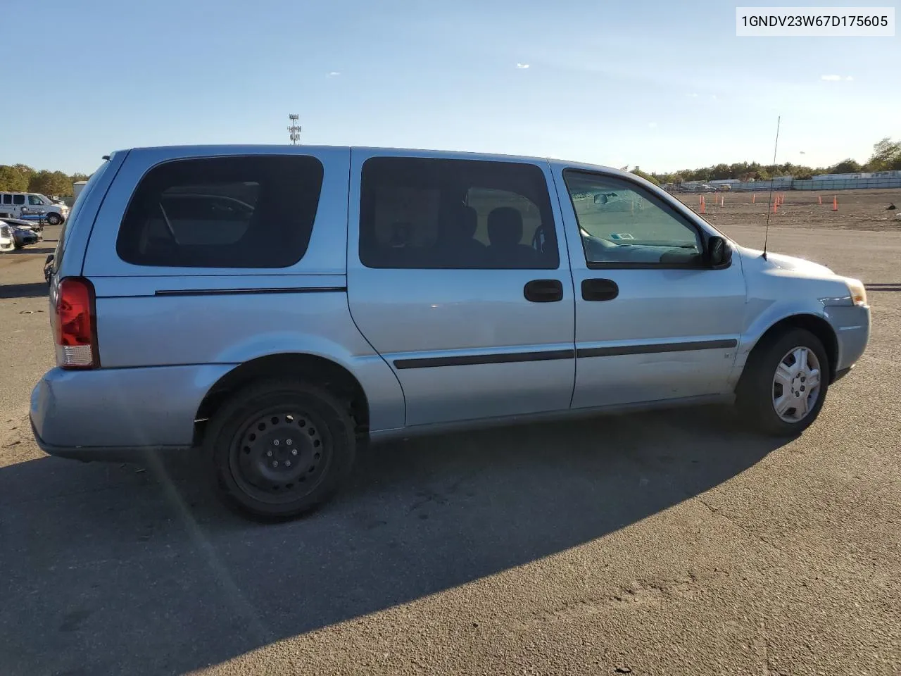 2007 Chevrolet Uplander Ls VIN: 1GNDV23W67D175605 Lot: 75622564