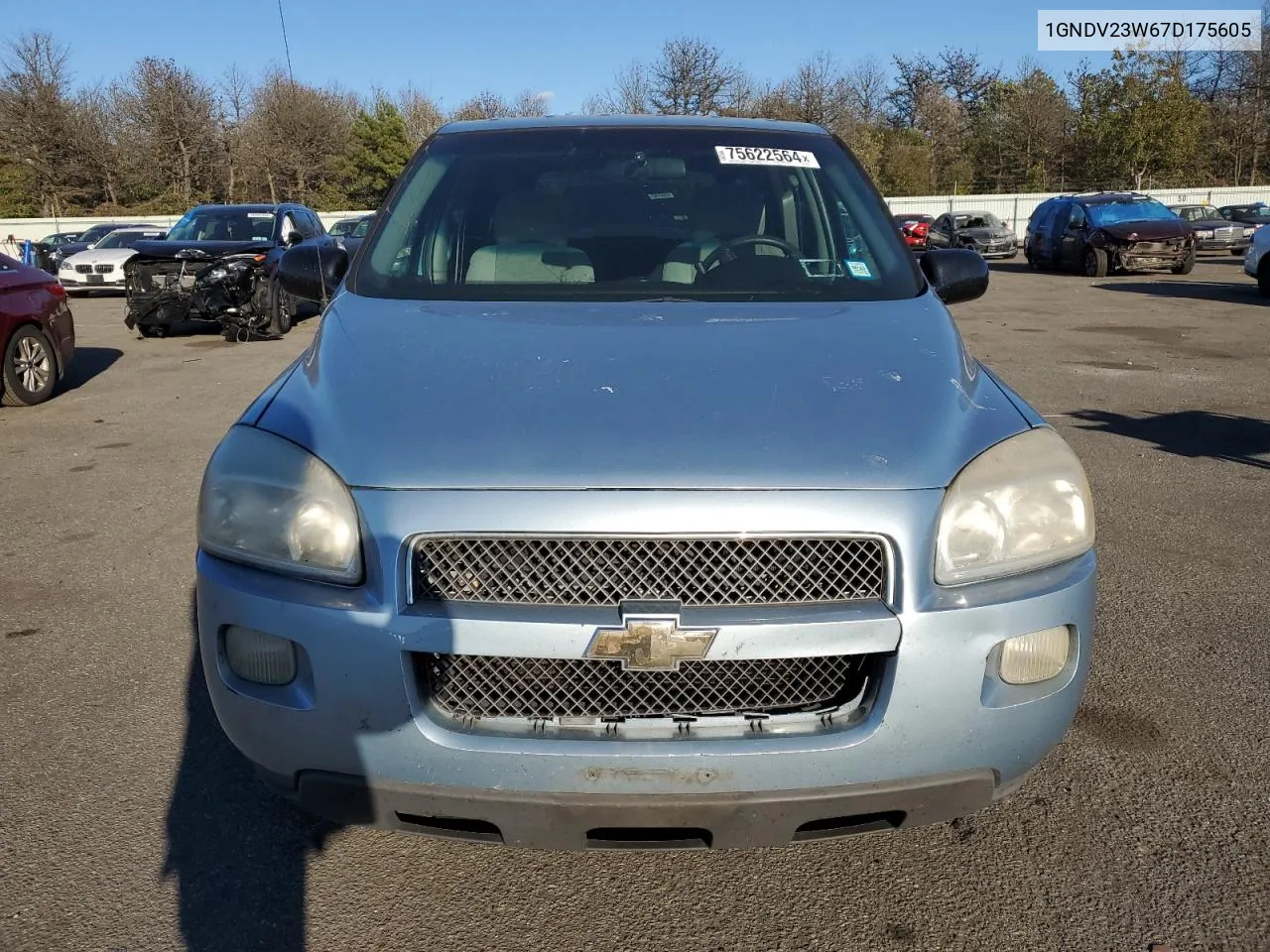 1GNDV23W67D175605 2007 Chevrolet Uplander Ls