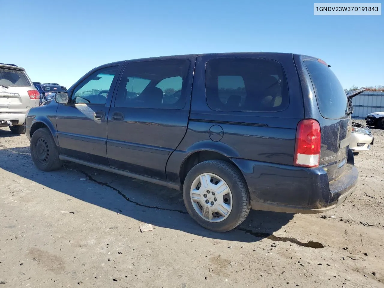 2007 Chevrolet Uplander Ls VIN: 1GNDV23W37D191843 Lot: 78239934