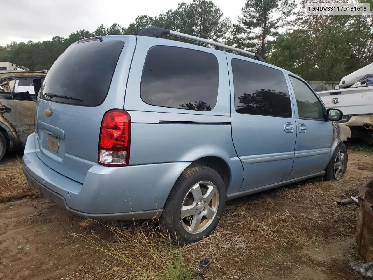 2007 Chevrolet Uplander Lt VIN: 1GNDV33117D131618 Lot: 78486394