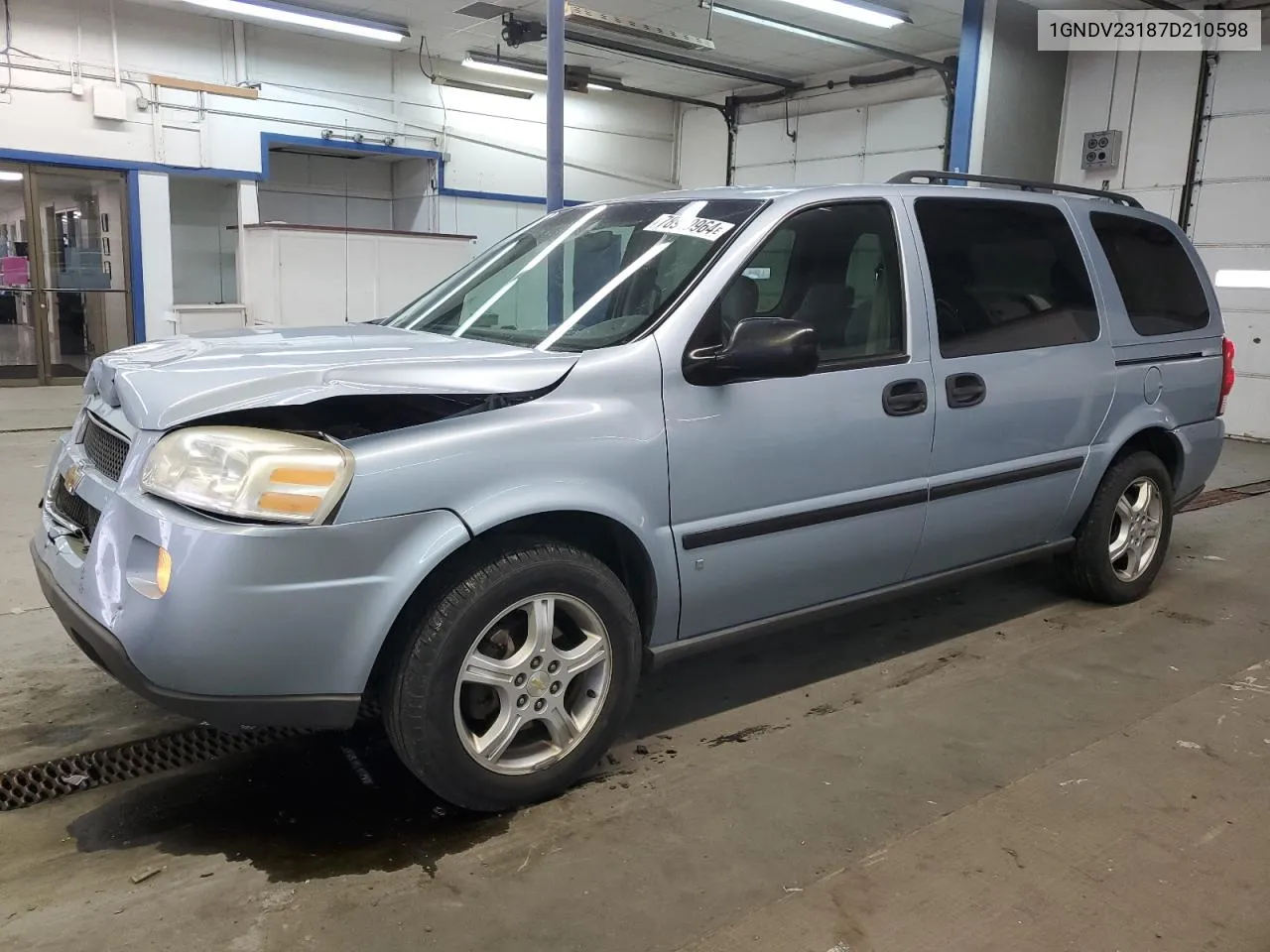 2007 Chevrolet Uplander Ls VIN: 1GNDV23187D210598 Lot: 78910964