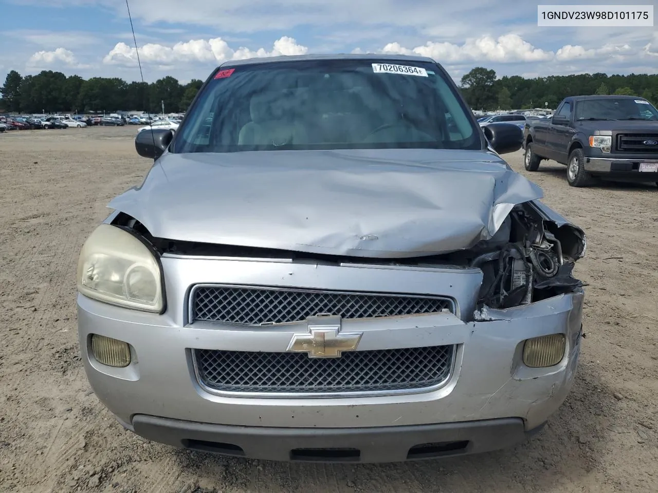 2008 Chevrolet Uplander Ls VIN: 1GNDV23W98D101175 Lot: 70206364