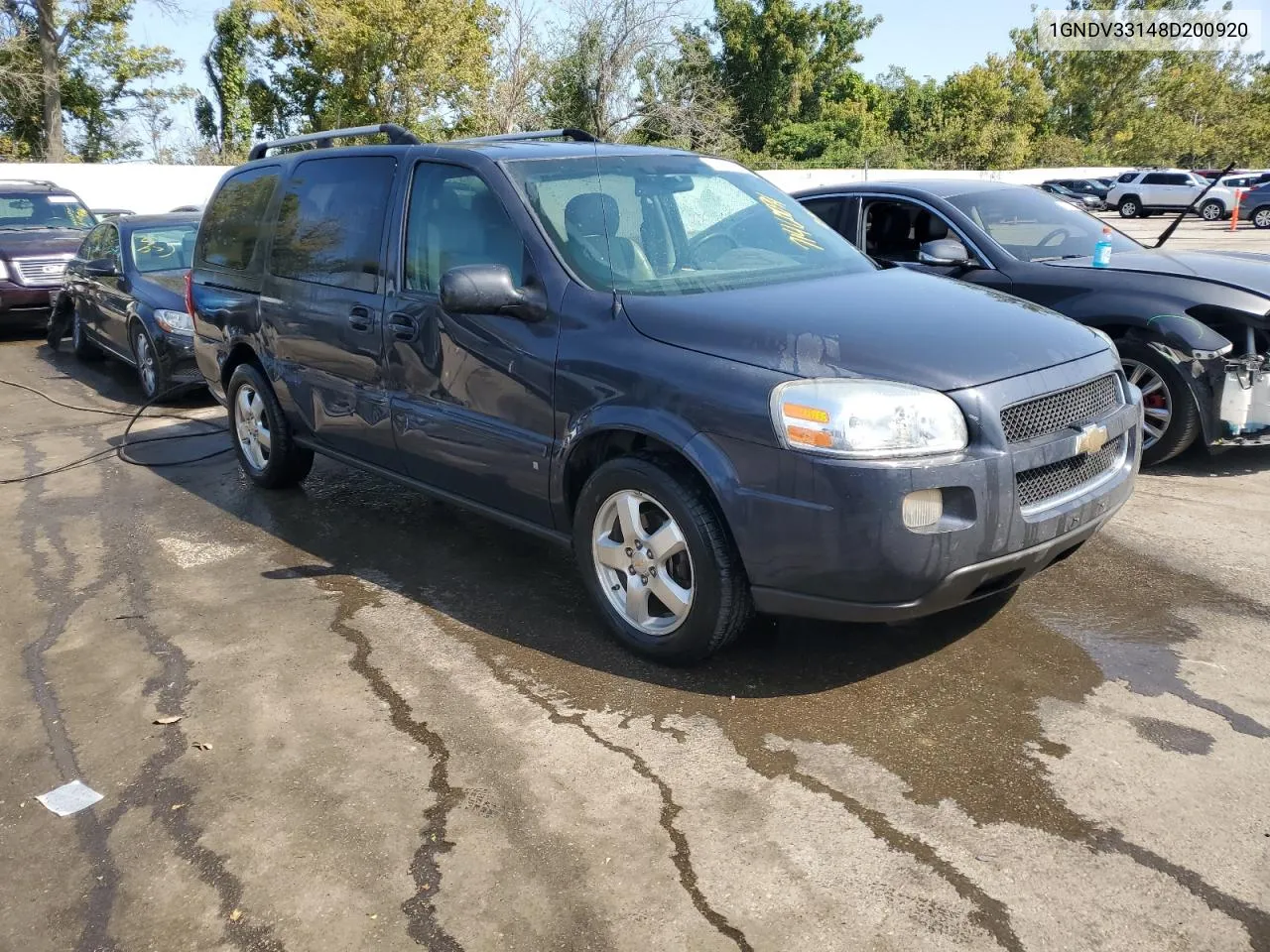 2008 Chevrolet Uplander Lt VIN: 1GNDV33148D200920 Lot: 71460094