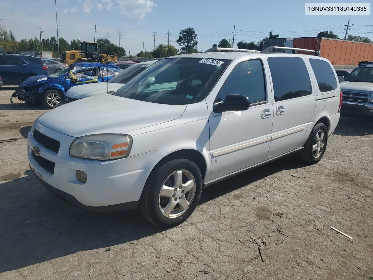 1GNDV33118D140336 2008 Chevrolet Uplander Lt