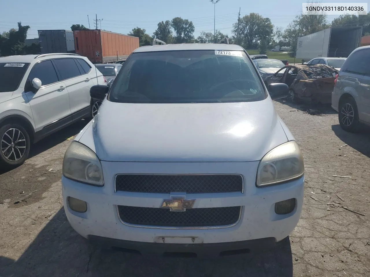 2008 Chevrolet Uplander Lt VIN: 1GNDV33118D140336 Lot: 72173334