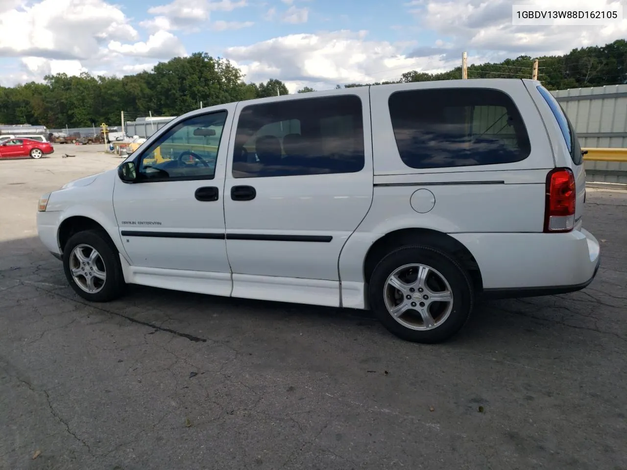 2008 Chevrolet Uplander Incomplete VIN: 1GBDV13W88D162105 Lot: 73940594