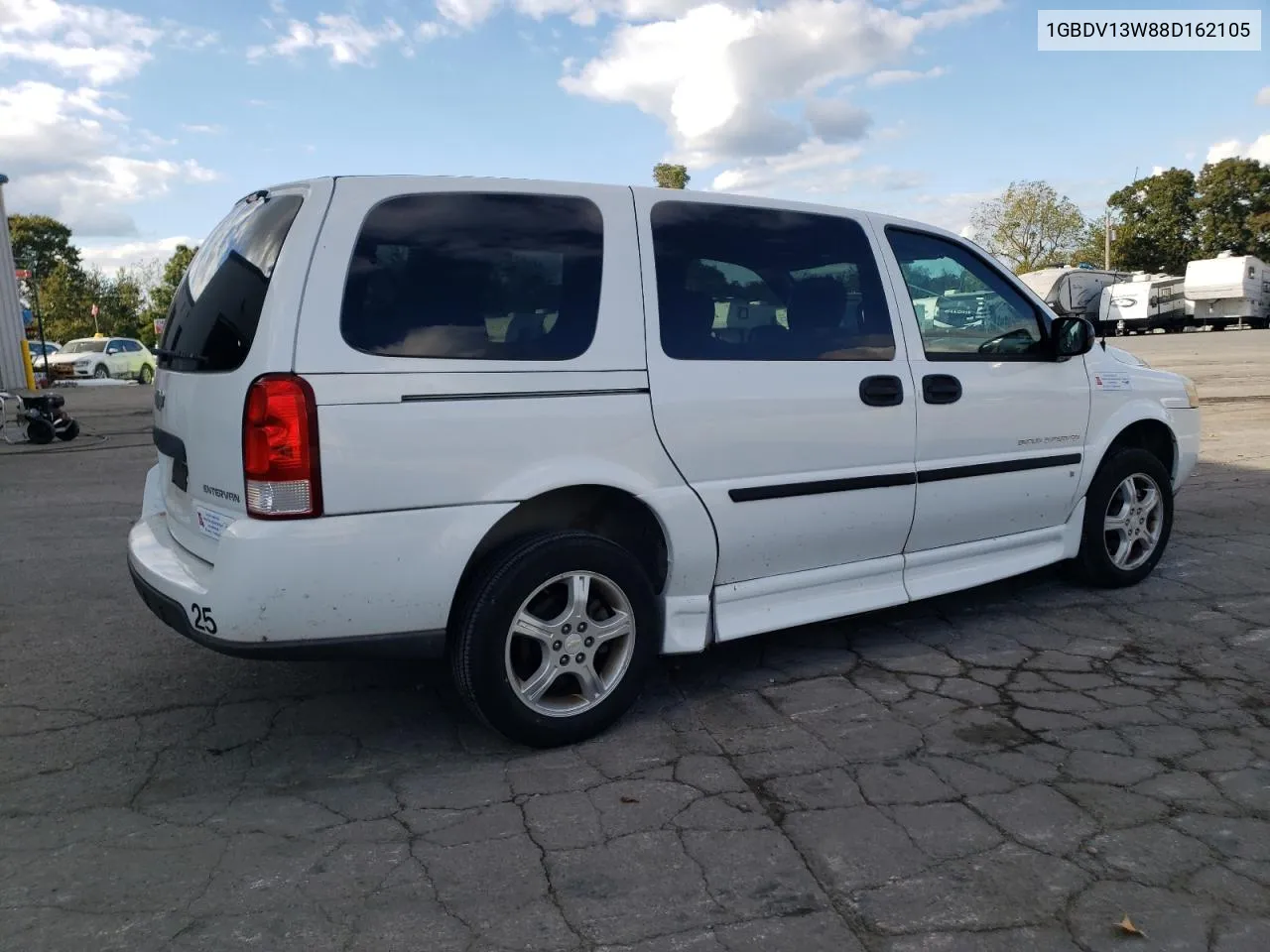 1GBDV13W88D162105 2008 Chevrolet Uplander Incomplete