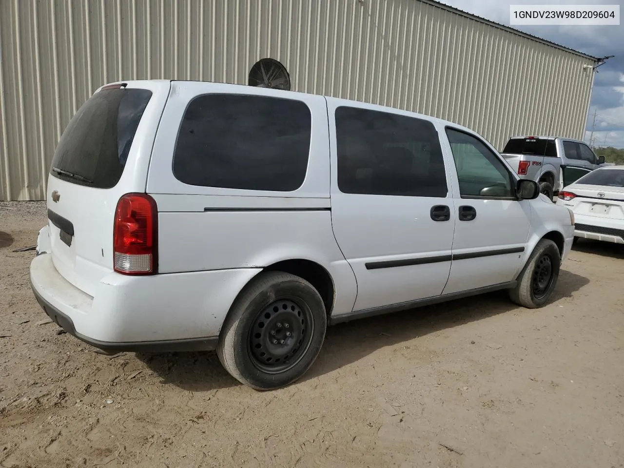 2008 Chevrolet Uplander Ls VIN: 1GNDV23W98D209604 Lot: 74589214