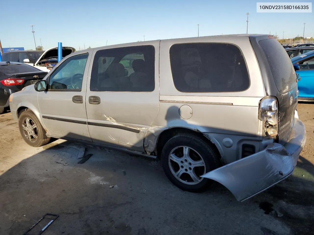 2008 Chevrolet Uplander Ls VIN: 1GNDV23158D166335 Lot: 75097134