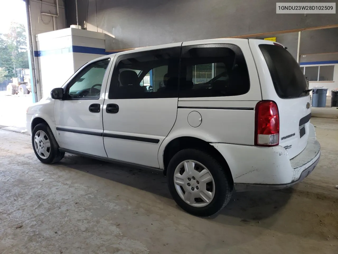 2008 Chevrolet Uplander Ls VIN: 1GNDU23W28D102509 Lot: 75950004