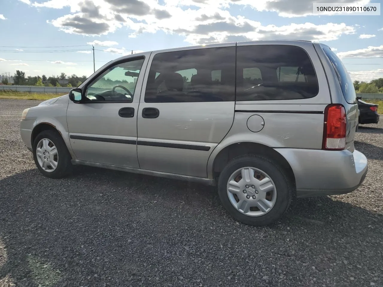 2009 Chevrolet Uplander Ls VIN: 1GNDU23189D110670 Lot: 69993014