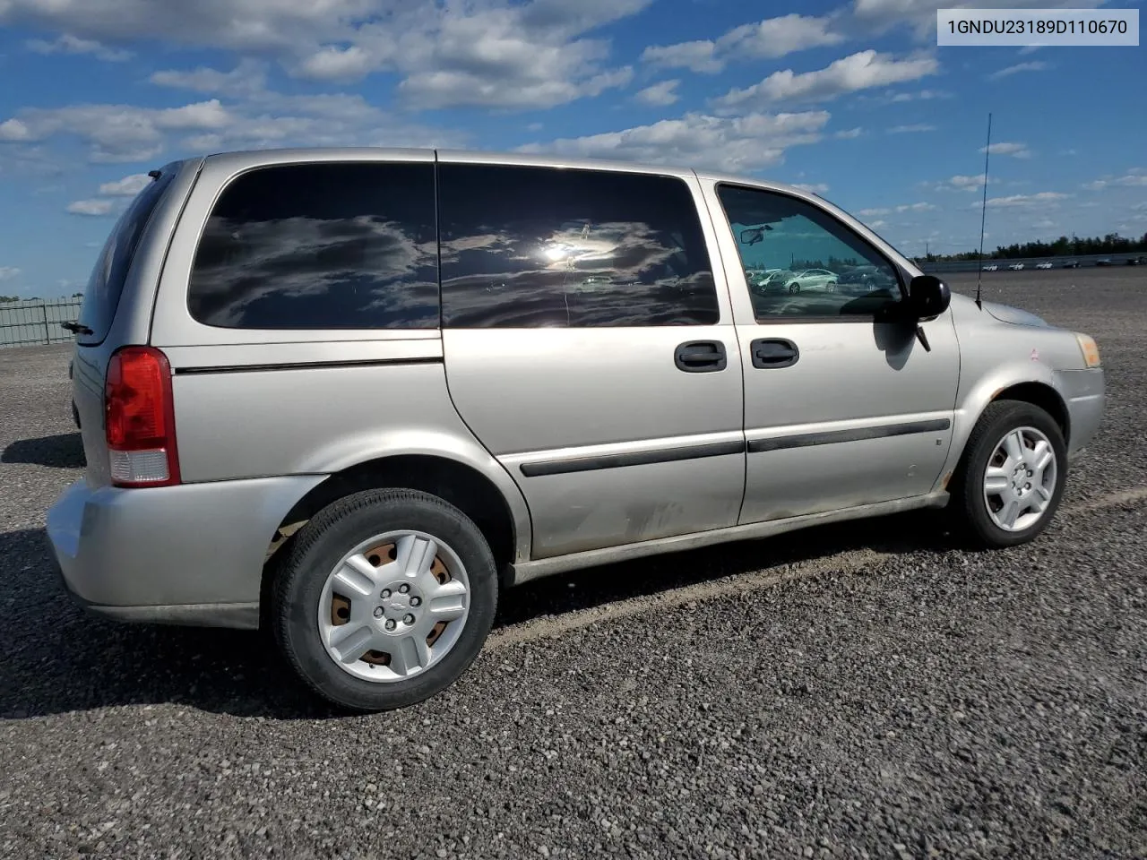 2009 Chevrolet Uplander Ls VIN: 1GNDU23189D110670 Lot: 69993014