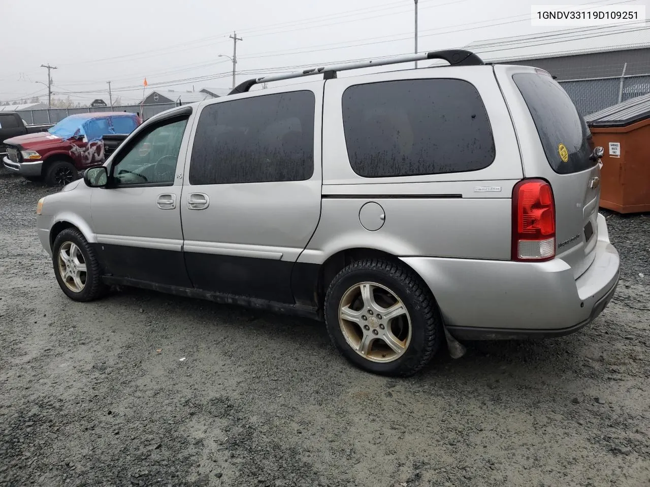 2009 Chevrolet Uplander Lt VIN: 1GNDV33119D109251 Lot: 80039584