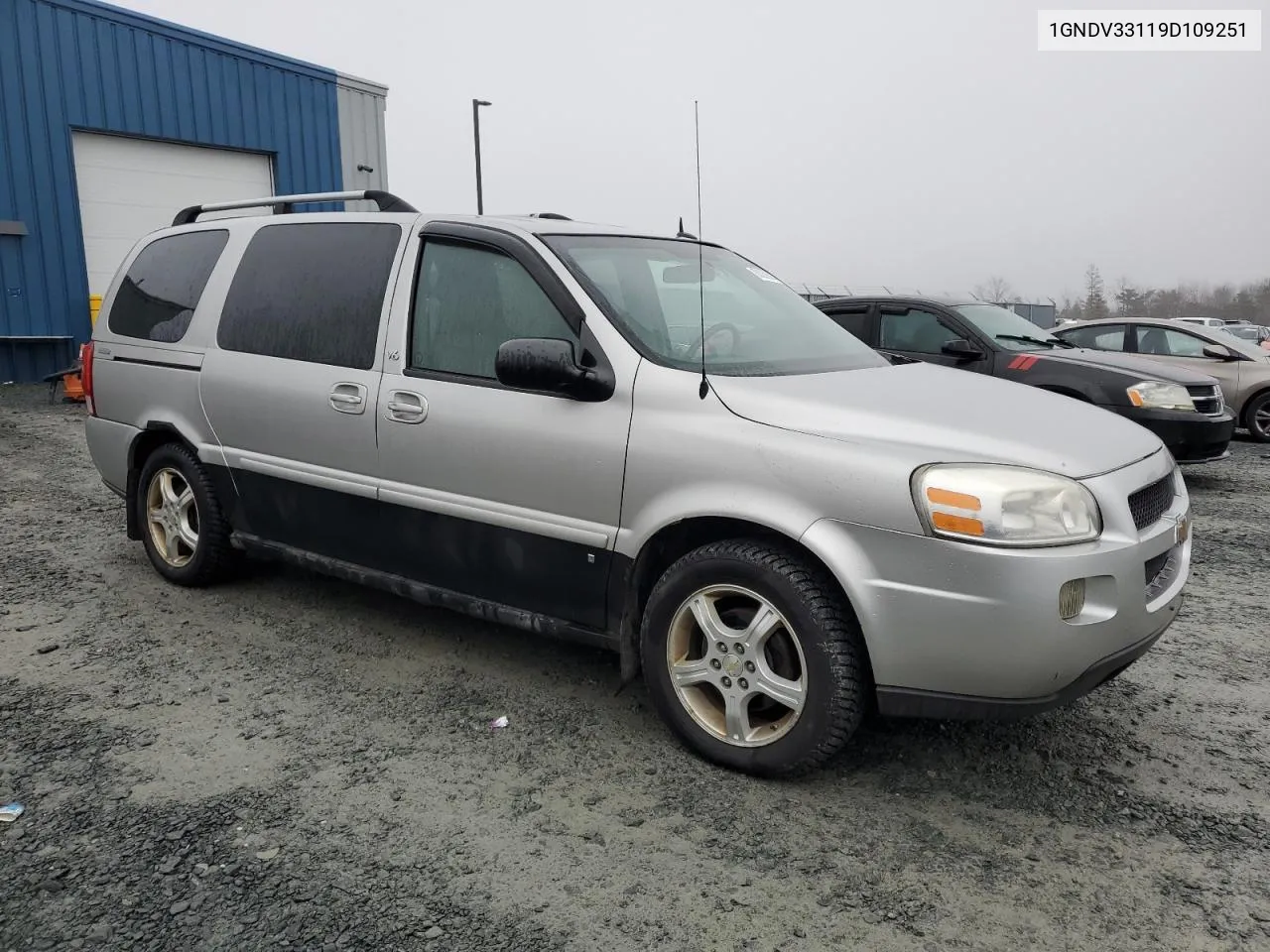 2009 Chevrolet Uplander Lt VIN: 1GNDV33119D109251 Lot: 80039584