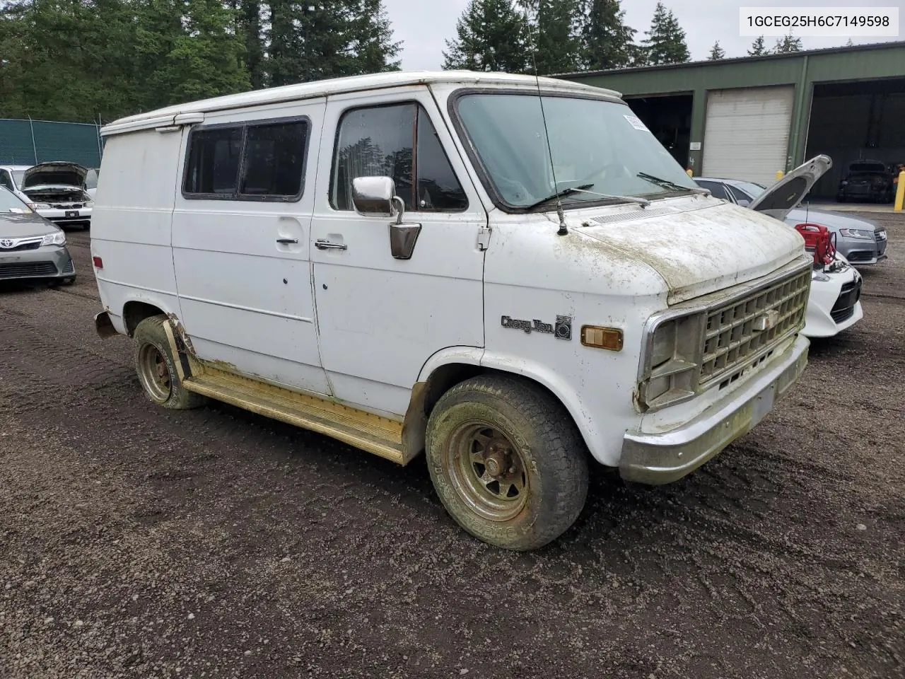 1982 Chevrolet G20 VIN: 1GCEG25H6C7149598 Lot: 69862164