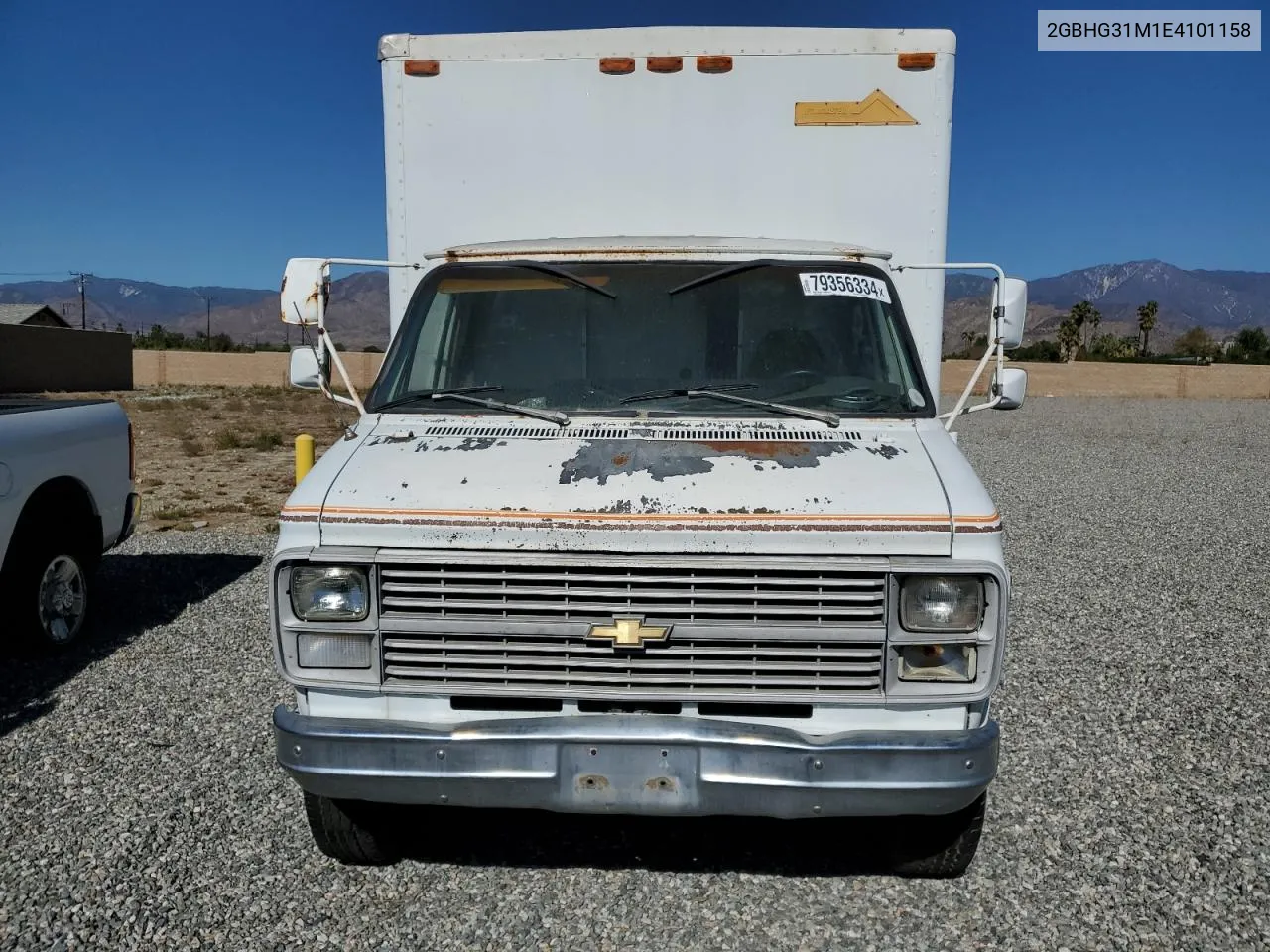 1984 Chevrolet G30 VIN: 2GBHG31M1E4101158 Lot: 79356334