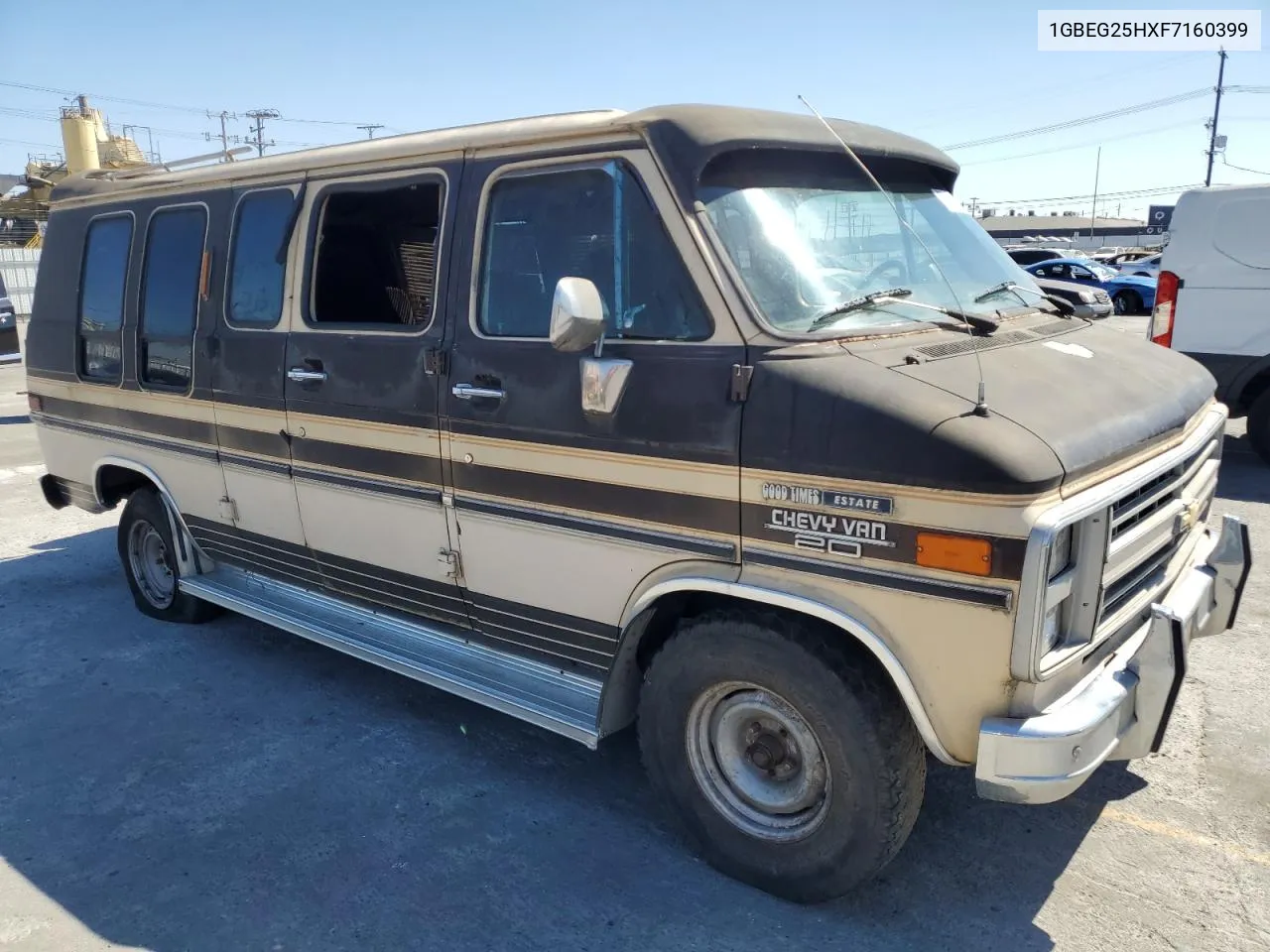 1985 Chevrolet G20 VIN: 1GBEG25HXF7160399 Lot: 64115004