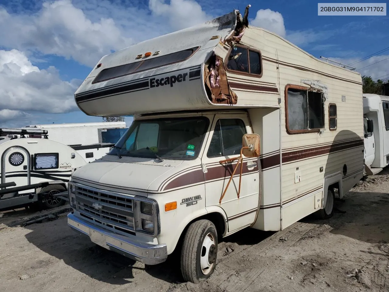 1986 Chevrolet G30 VIN: 2GBGG31M9G4171702 Lot: 77249474