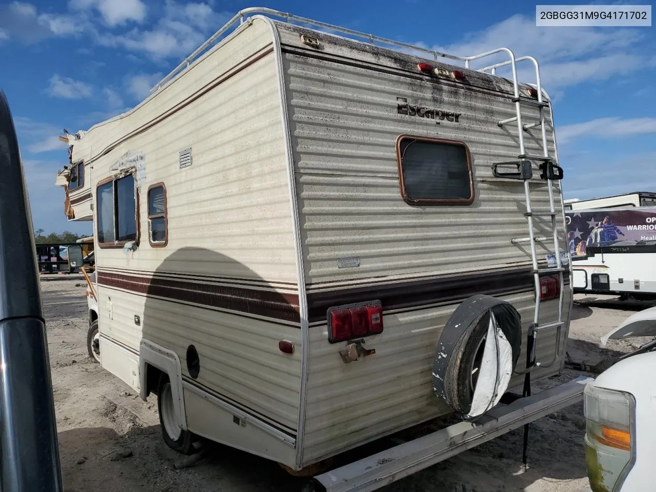 1986 Chevrolet G30 VIN: 2GBGG31M9G4171702 Lot: 77249474