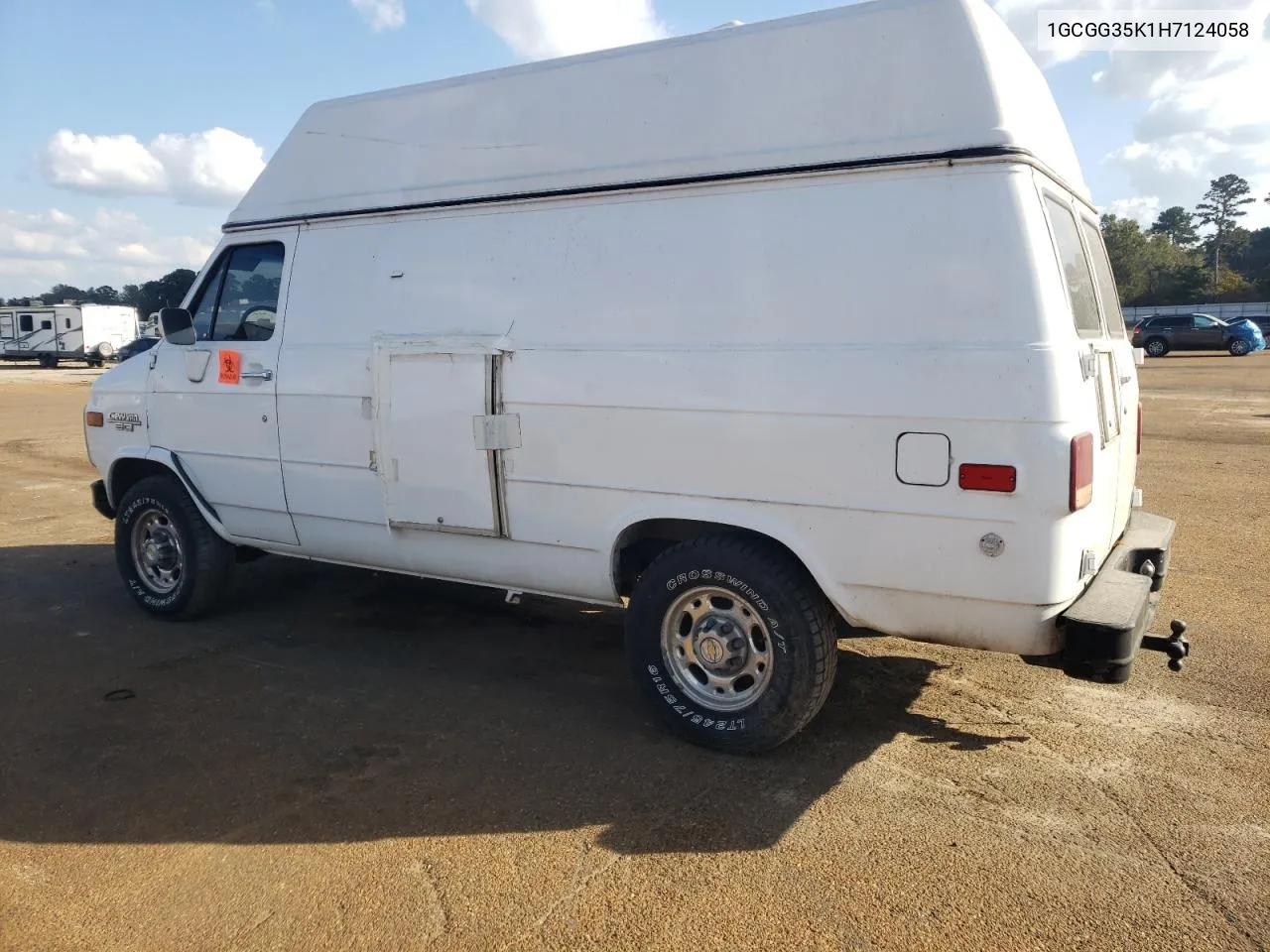 1987 Chevrolet G30 VIN: 1GCGG35K1H7124058 Lot: 78306154