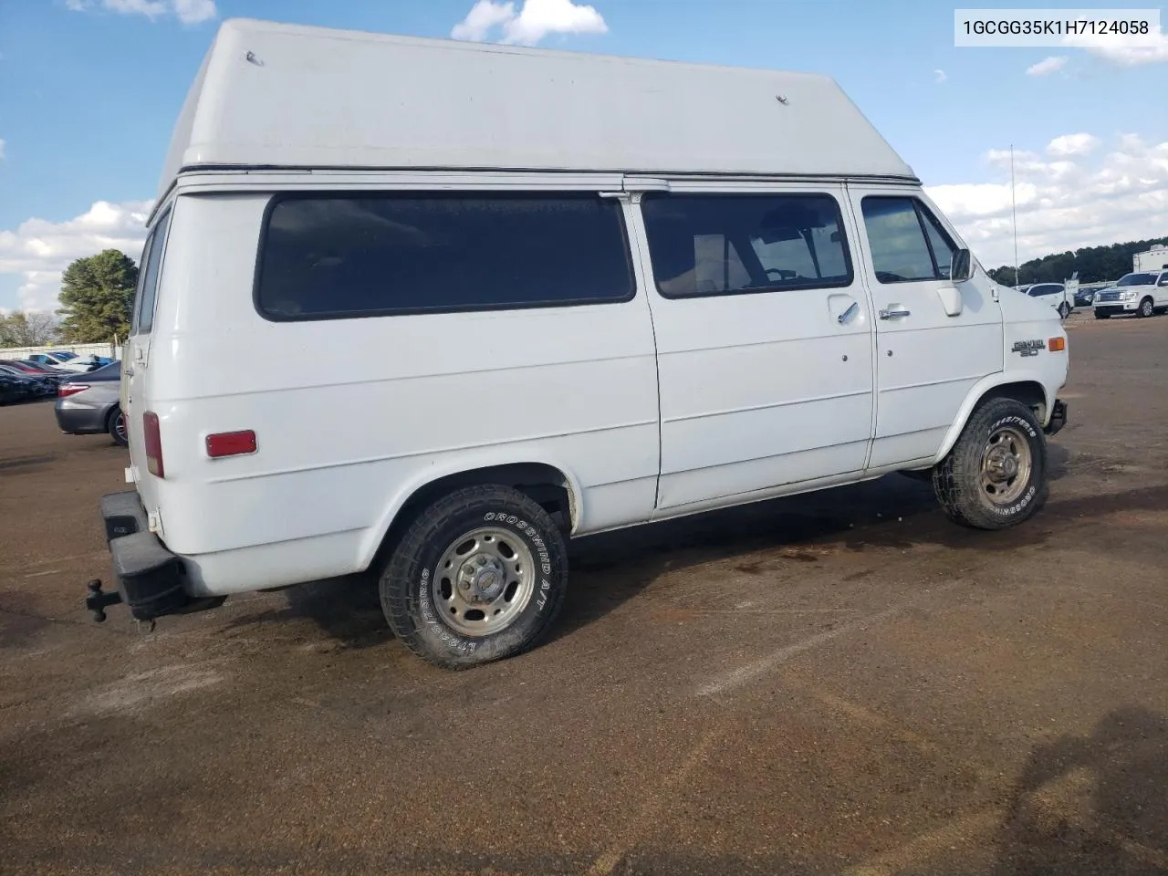 1987 Chevrolet G30 VIN: 1GCGG35K1H7124058 Lot: 78306154