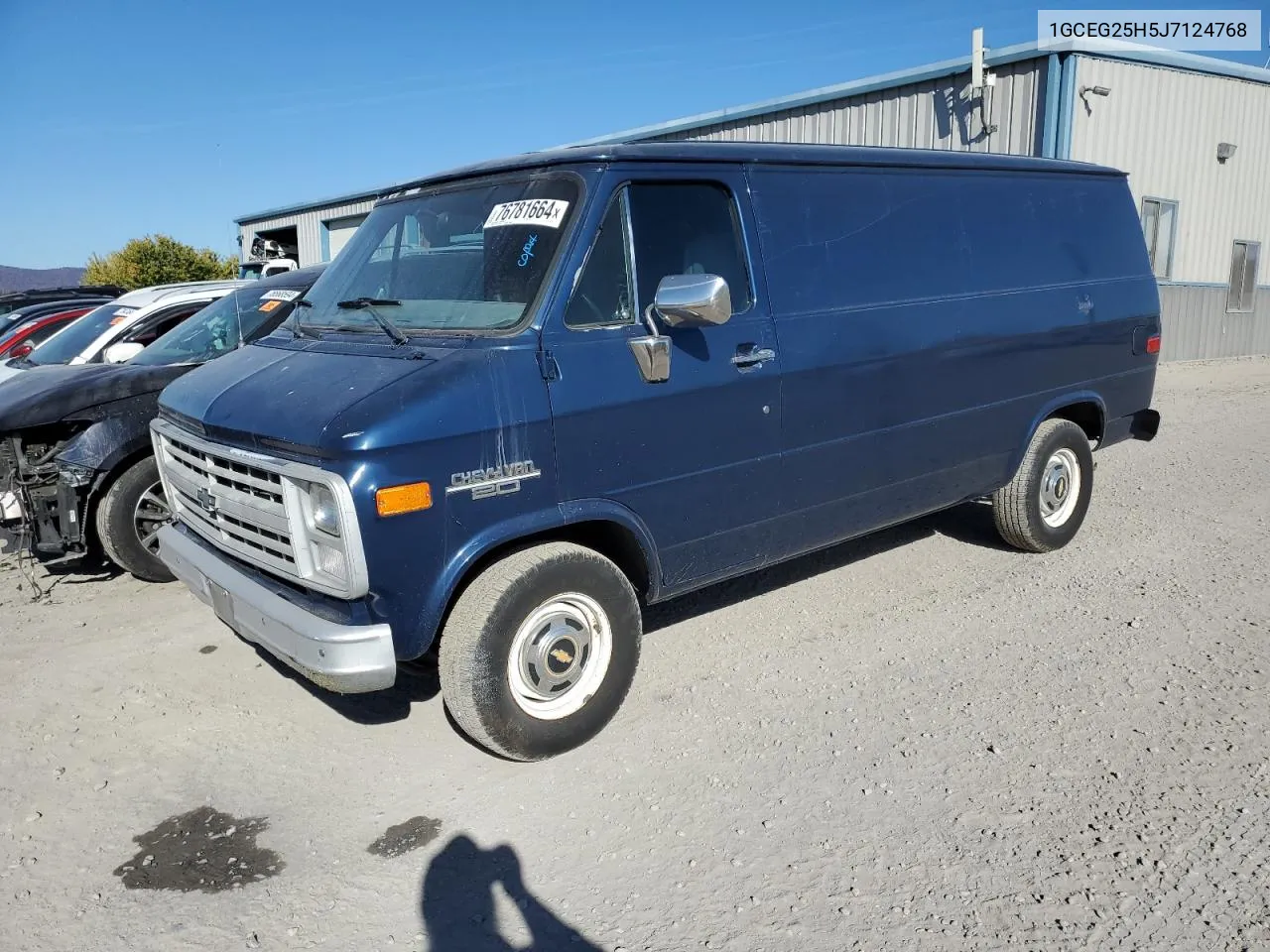 1988 Chevrolet G20 VIN: 1GCEG25H5J7124768 Lot: 76781664