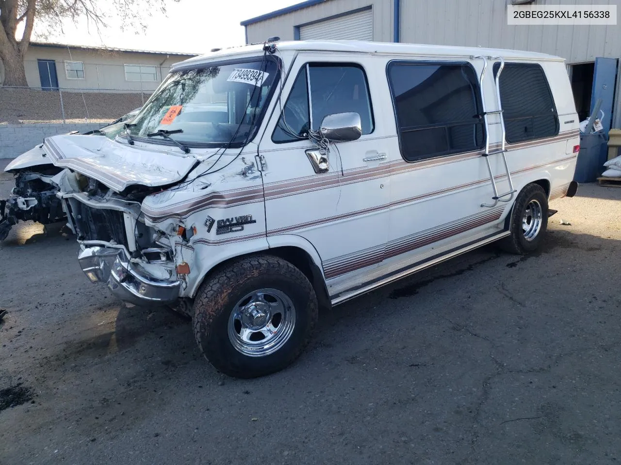 1990 Chevrolet G20 VIN: 2GBEG25KXL4156338 Lot: 73499394