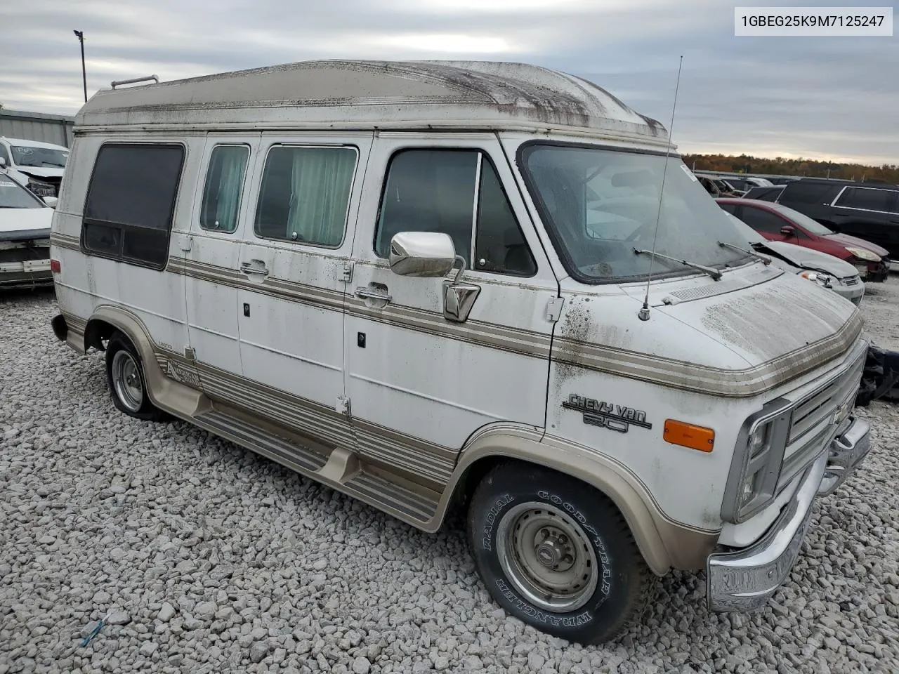 1991 Chevrolet G20 VIN: 1GBEG25K9M7125247 Lot: 75549674