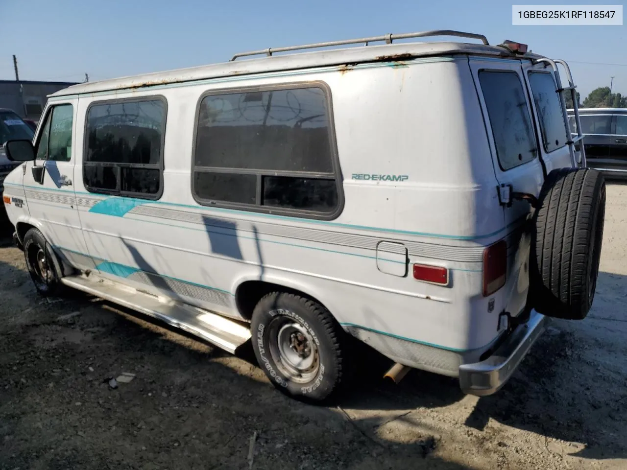 1994 Chevrolet G20 VIN: 1GBEG25K1RF118547 Lot: 74319254