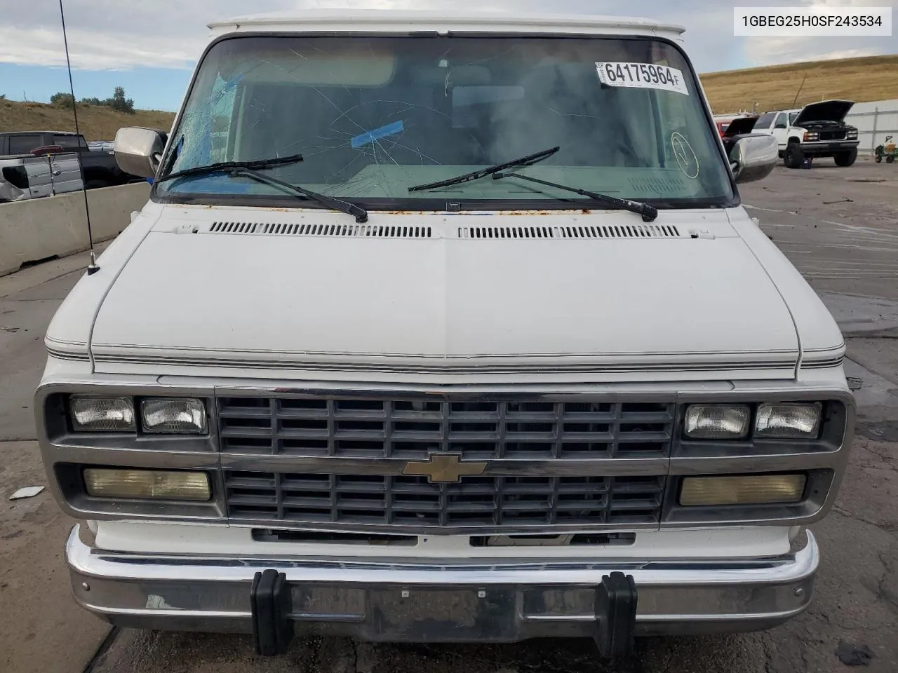 1995 Chevrolet G20 VIN: 1GBEG25H0SF243534 Lot: 64175964