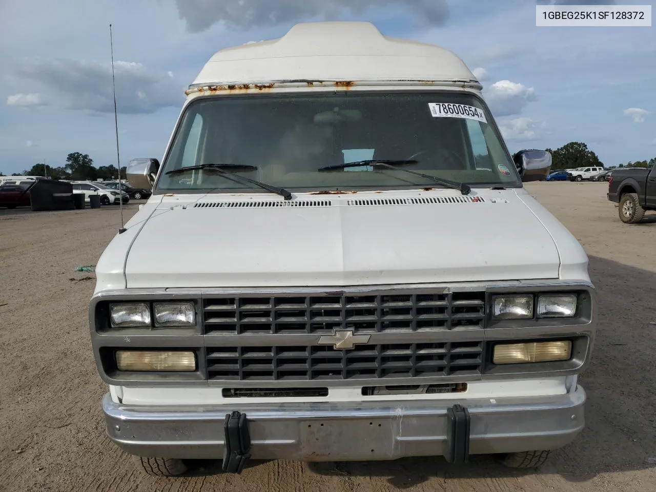 1995 Chevrolet G20 VIN: 1GBEG25K1SF128372 Lot: 78600654