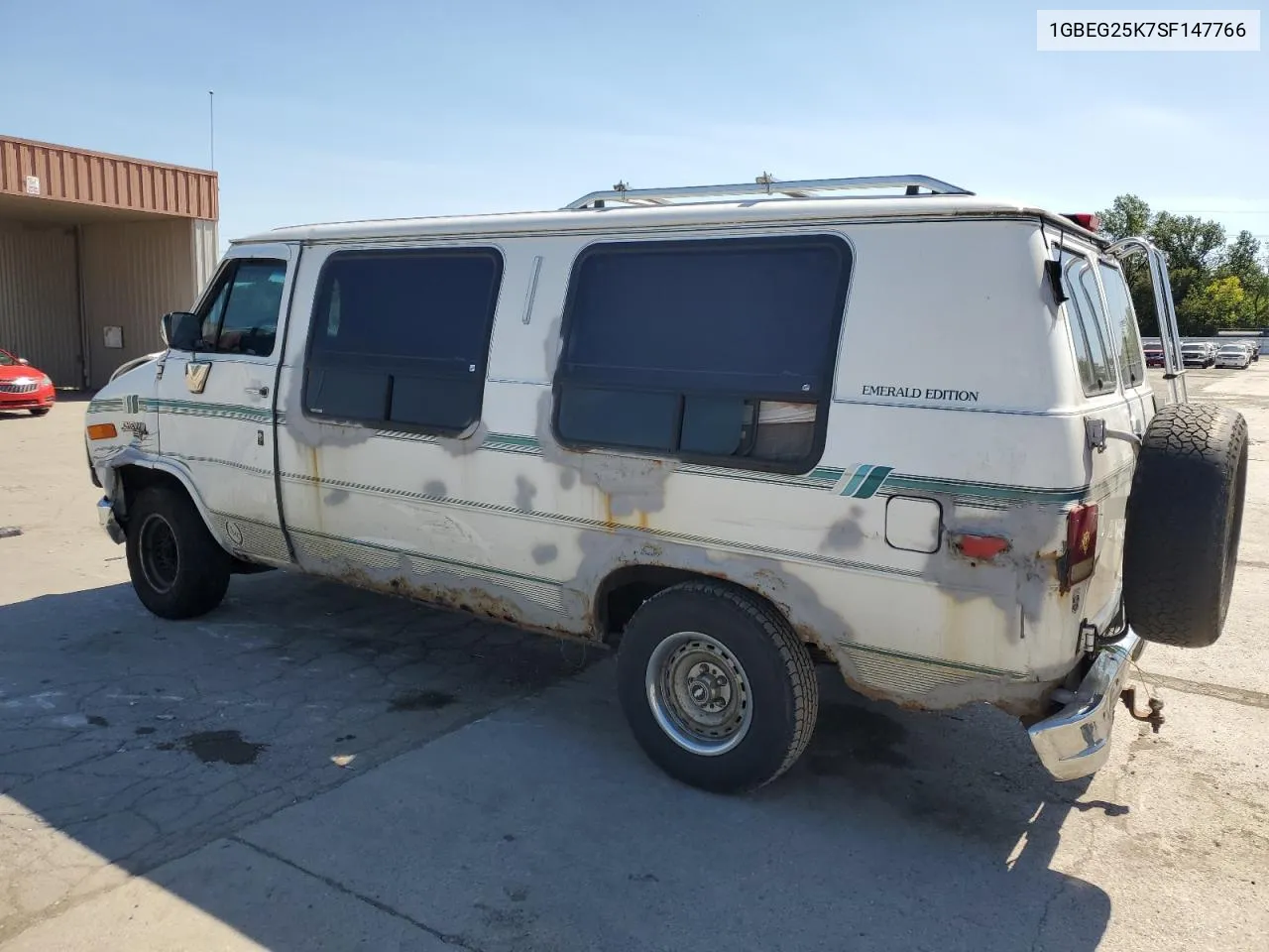 1995 Chevrolet G20 VIN: 1GBEG25K7SF147766 Lot: 80100614