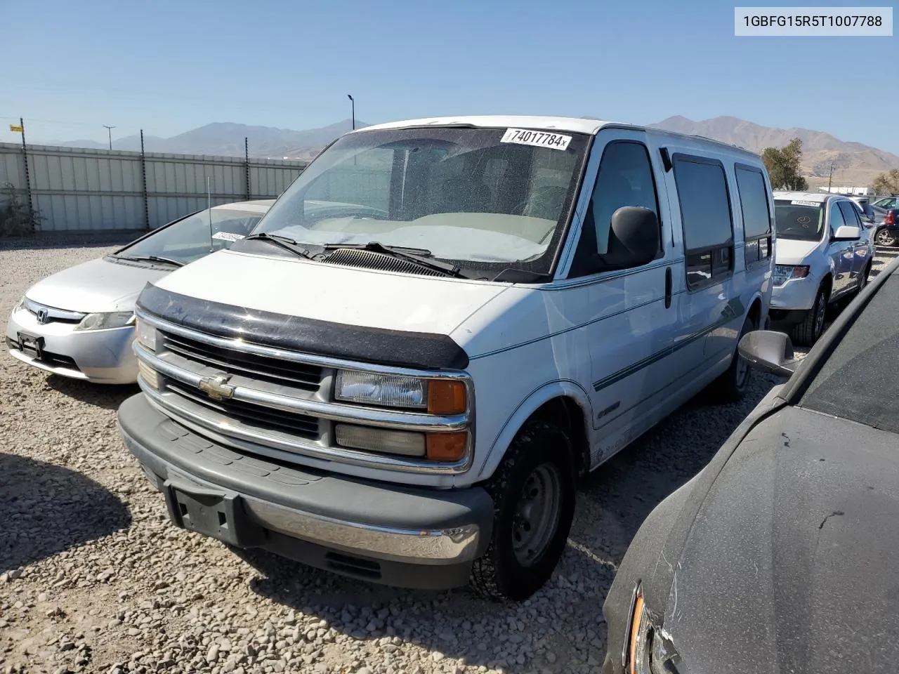 1996 Chevrolet G10 VIN: 1GBFG15R5T1007788 Lot: 74017784