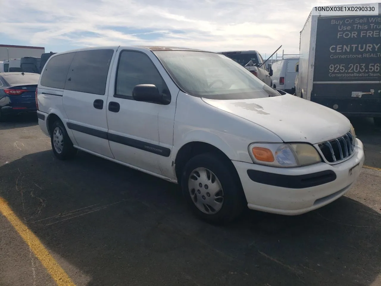 1999 Chevrolet Venture VIN: 1GNDX03E1XD290330 Lot: 75469704