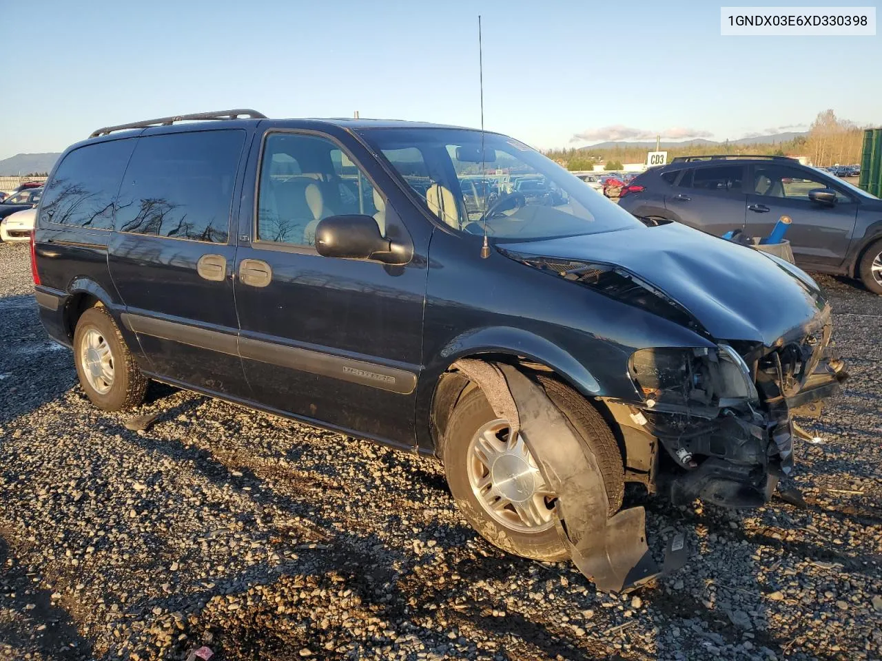 1999 Chevrolet Venture VIN: 1GNDX03E6XD330398 Lot: 77621004