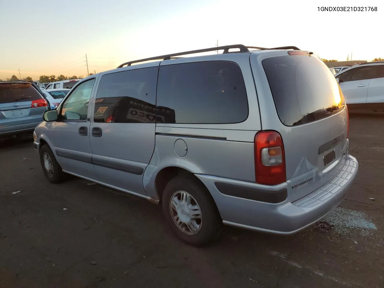 1GNDX03E21D321768 2001 Chevrolet Venture