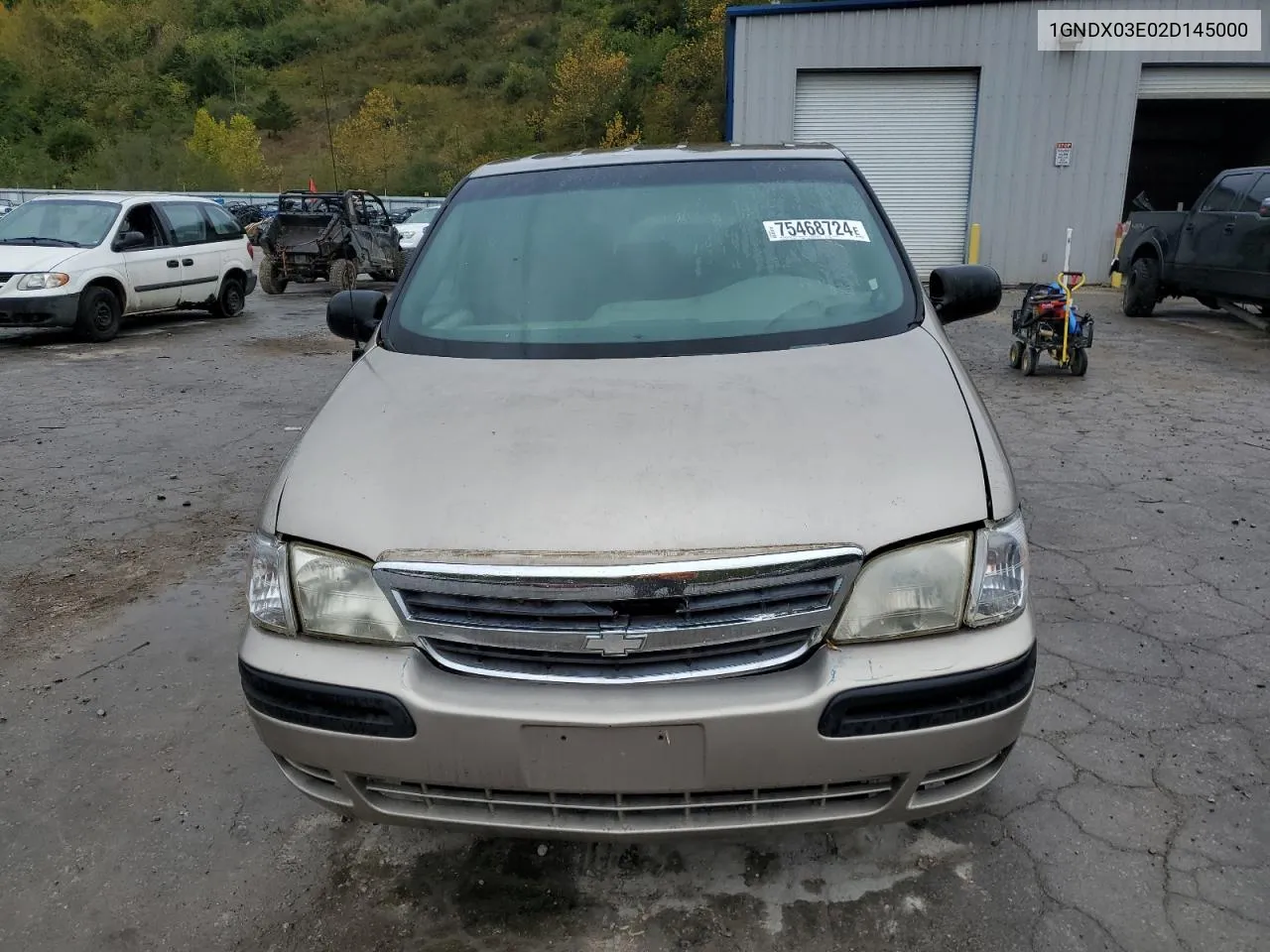 2002 Chevrolet Venture VIN: 1GNDX03E02D145000 Lot: 75468724