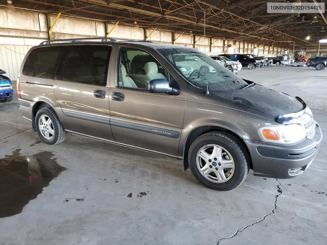 2002 Chevrolet Venture VIN: 1GNDV03E32D154425 Lot: 80270494